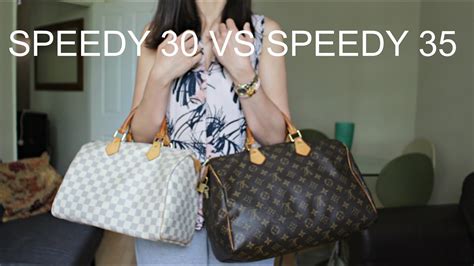 louis vuitton speedy 30 vs 35|genuine louis vuitton speedy bag.